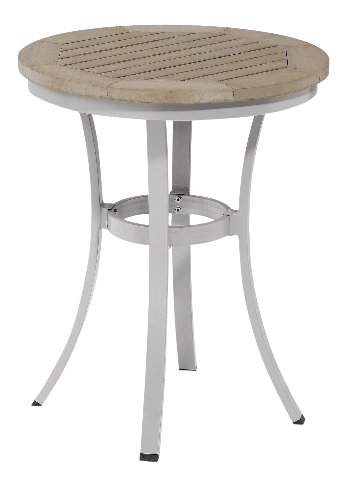 teak bistro set on 24 Round Cafe Outdoor Bistro Table Vintage Chairish