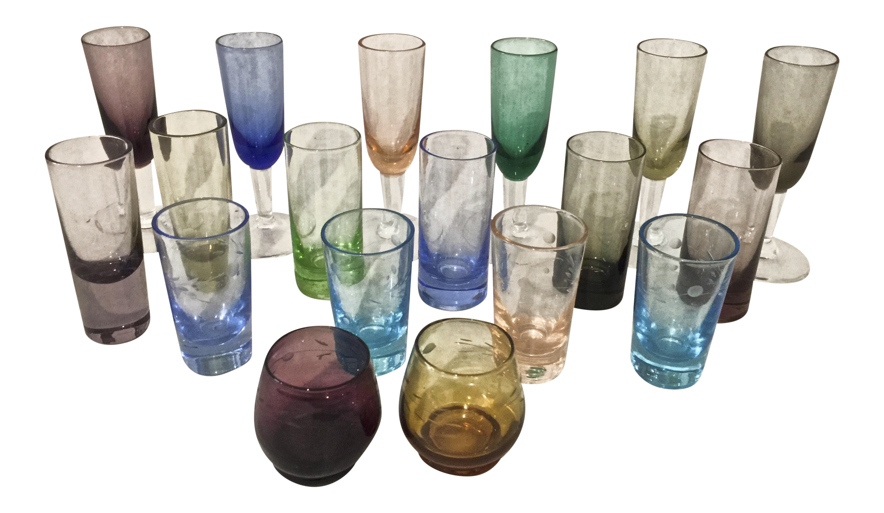 Piu Veloce Aperitif Glasses Set