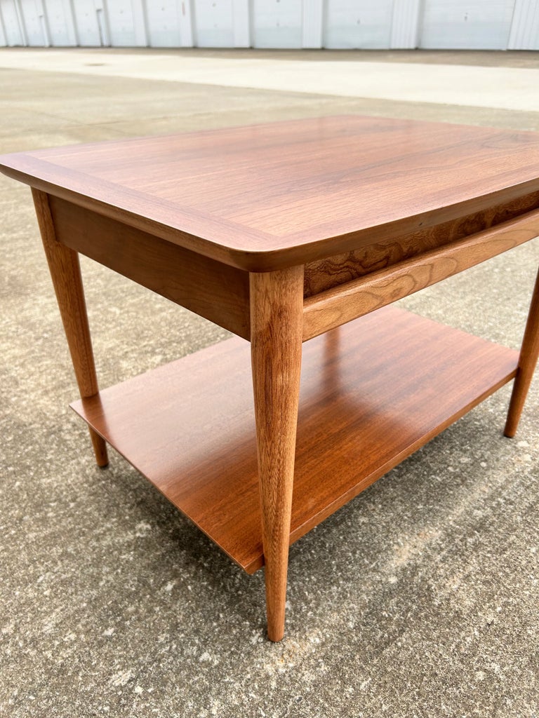 アリス60's lane テーブル 1960s Lane Single Drawer End Table/Nightstand Alta Vista | Chairish
