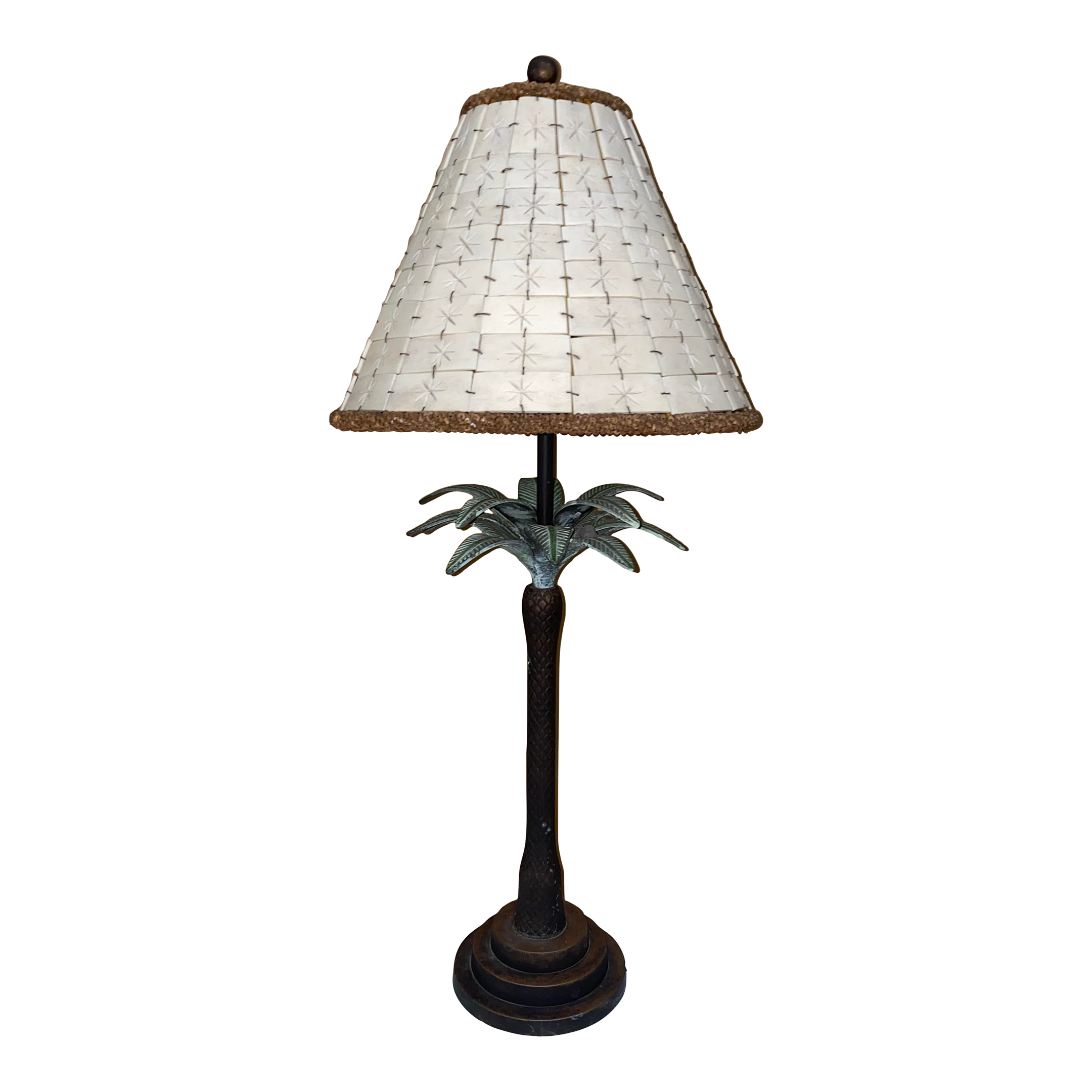 Vintage Palm Tree Lamp Bombay Co. 1990s Chairish