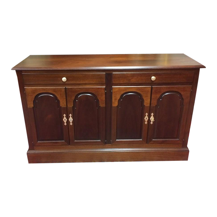 Kittinger Furniture Vintage Buffet Sideboard Tv Stand Bar