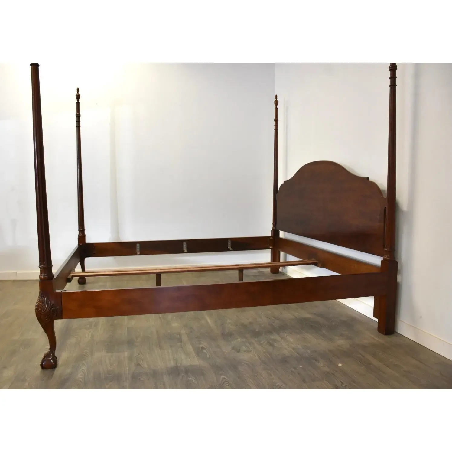 Queen Size, 4 Poster/Canopy Bed Frame, Late 20th Century