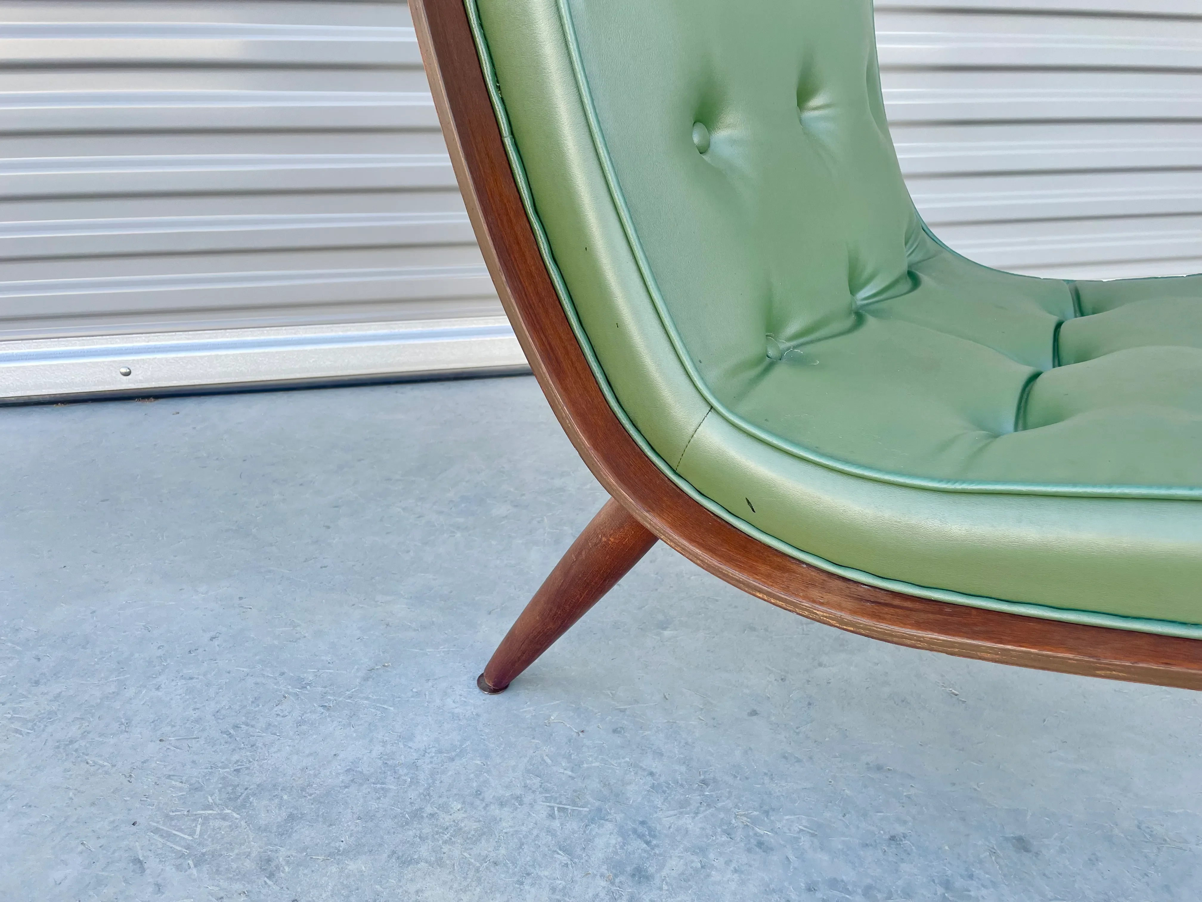 Vintage Scoop Lounge Chairs by Carter Brothers a Pair Chairish