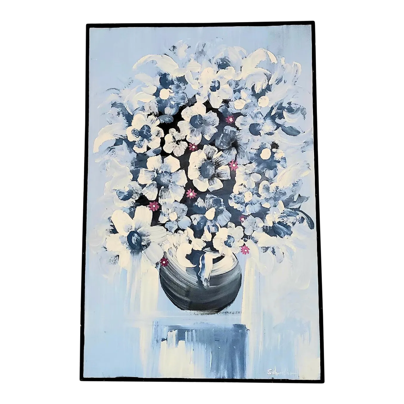 【F15号】good blue(FRANCOIS) oil painting F15号】good blue(FRANCOIS) oil painting