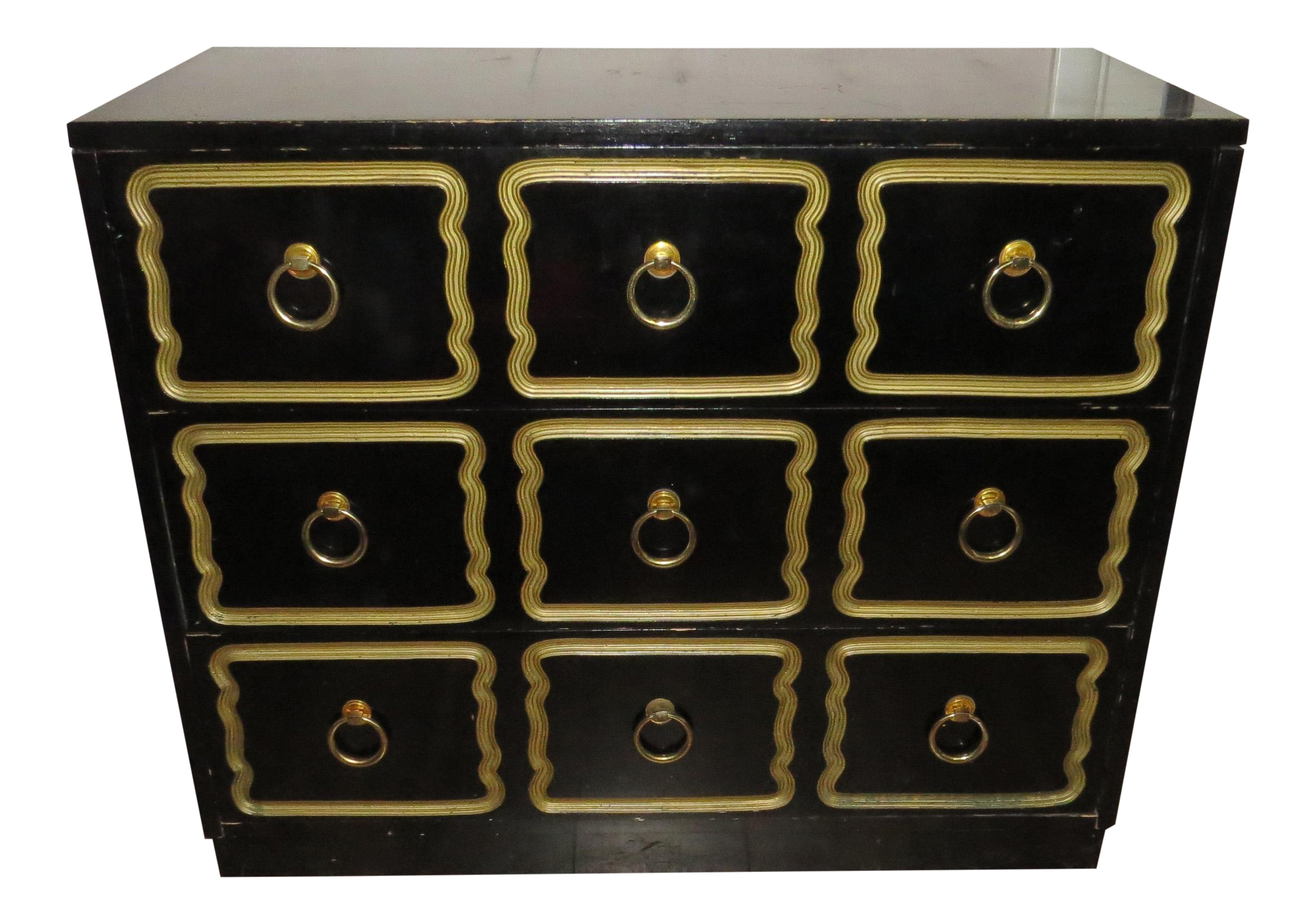 1950s Vintage Dorothy Draper Espana Style Chest Of Drawers Chairish