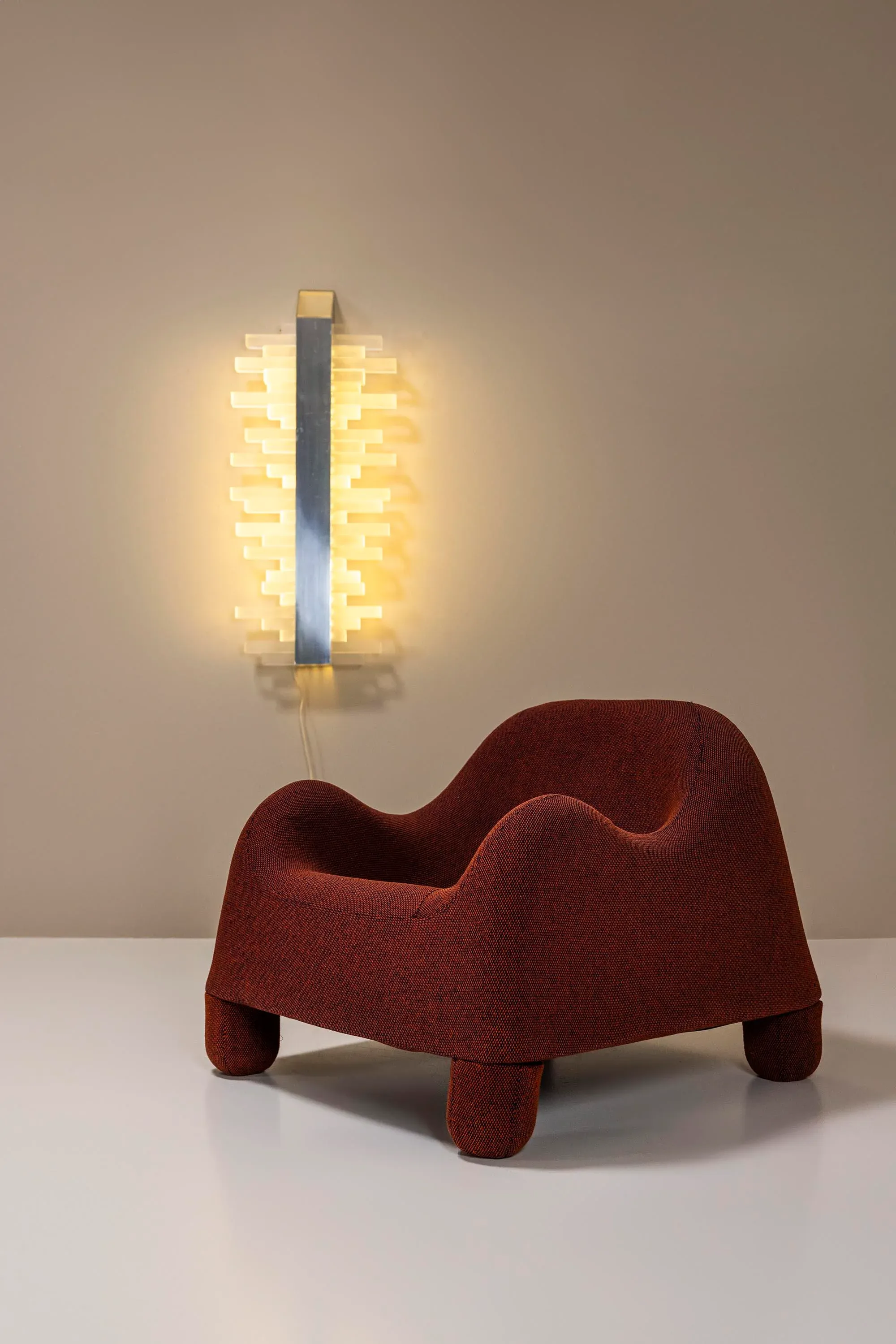 Early Edition Gomma Chair by De Pas, Durbino E Lomazzi for BBB