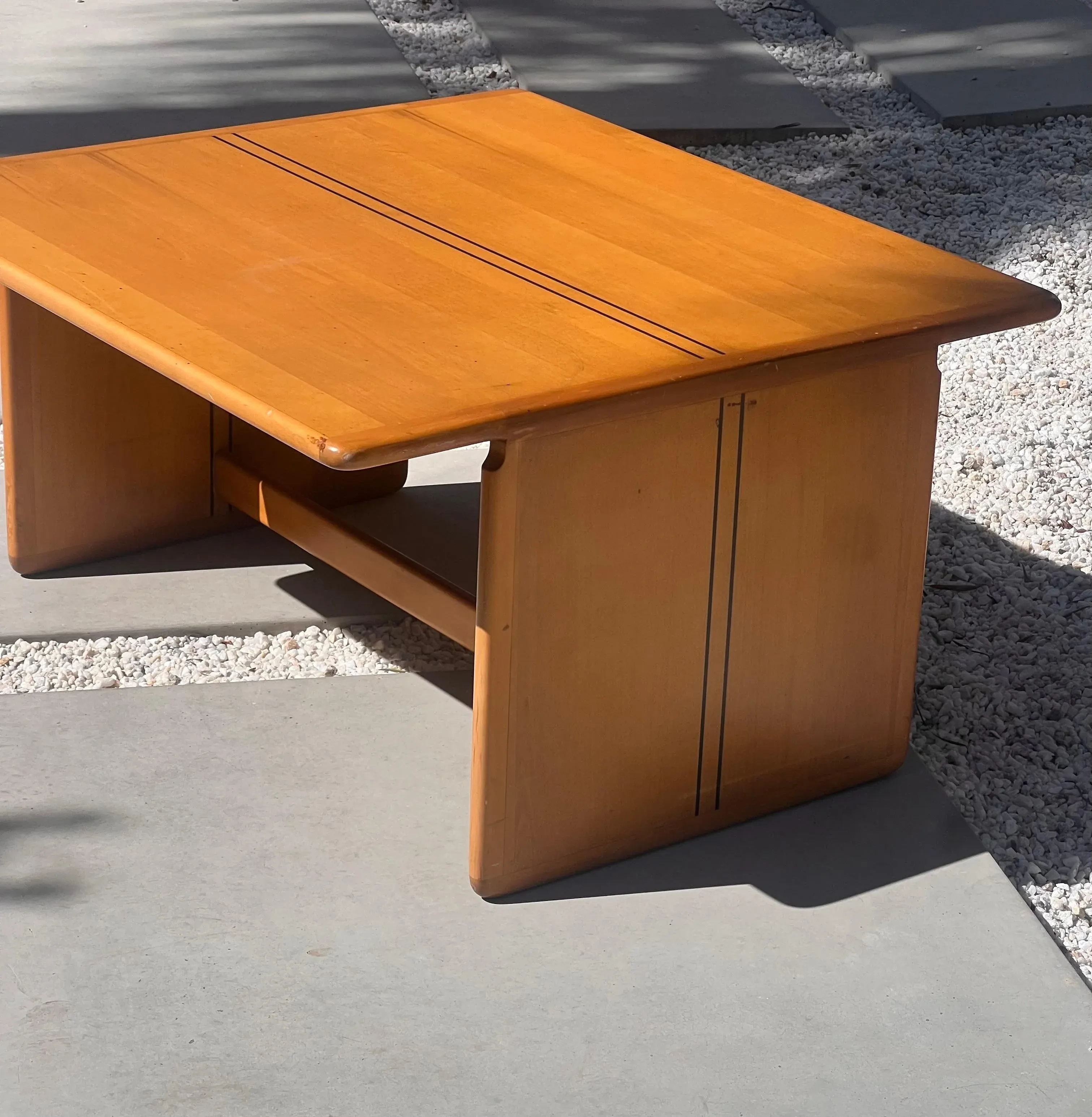 希少　1975's　B&B　アフラ&トビア・スカルパ　ラタン　テーブル Artona Coffee Table By Afra And Tobia Scarpa For Maxalto, 1975
