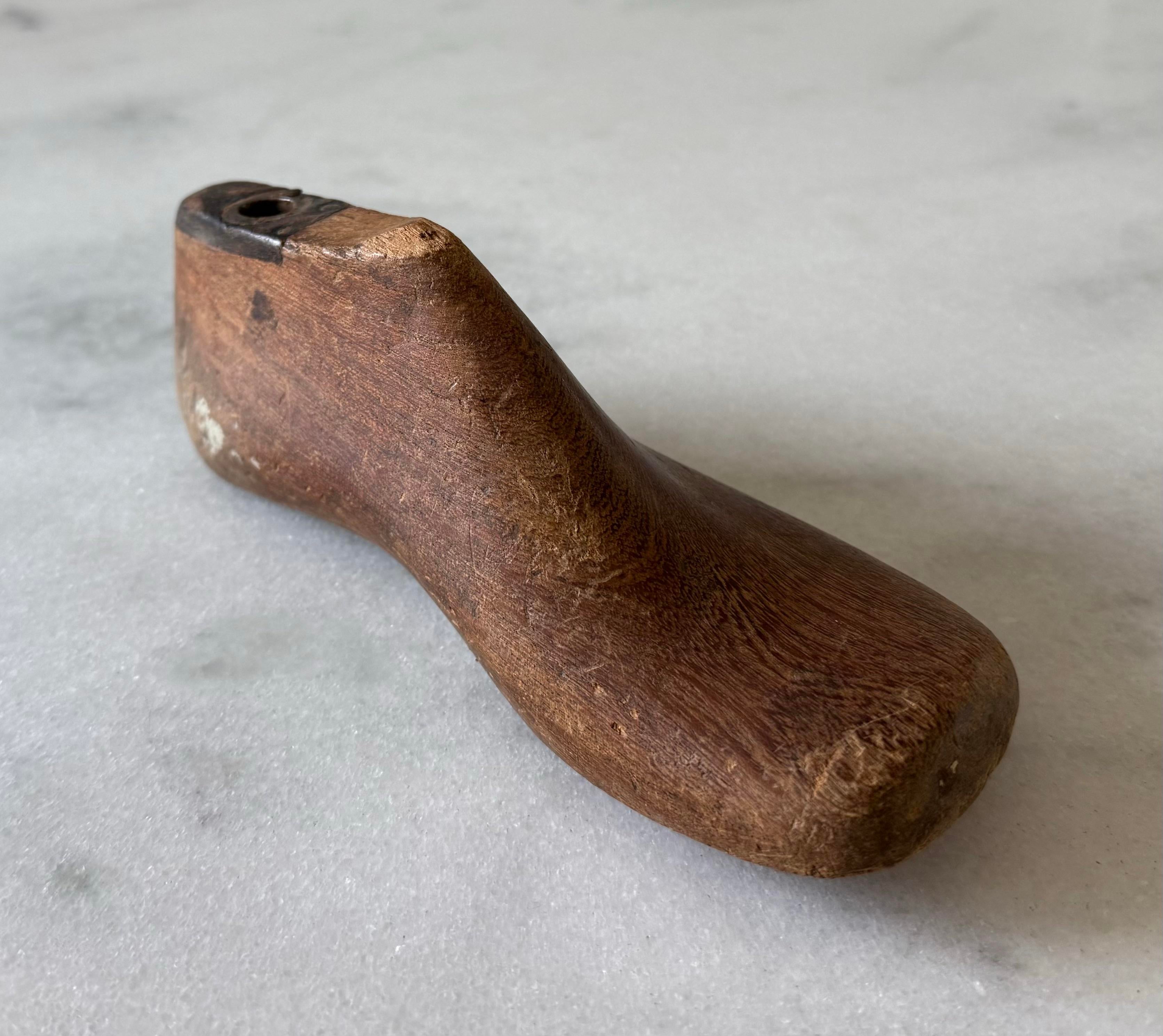 Vintage Wooden Shoe Form or Shoe Last