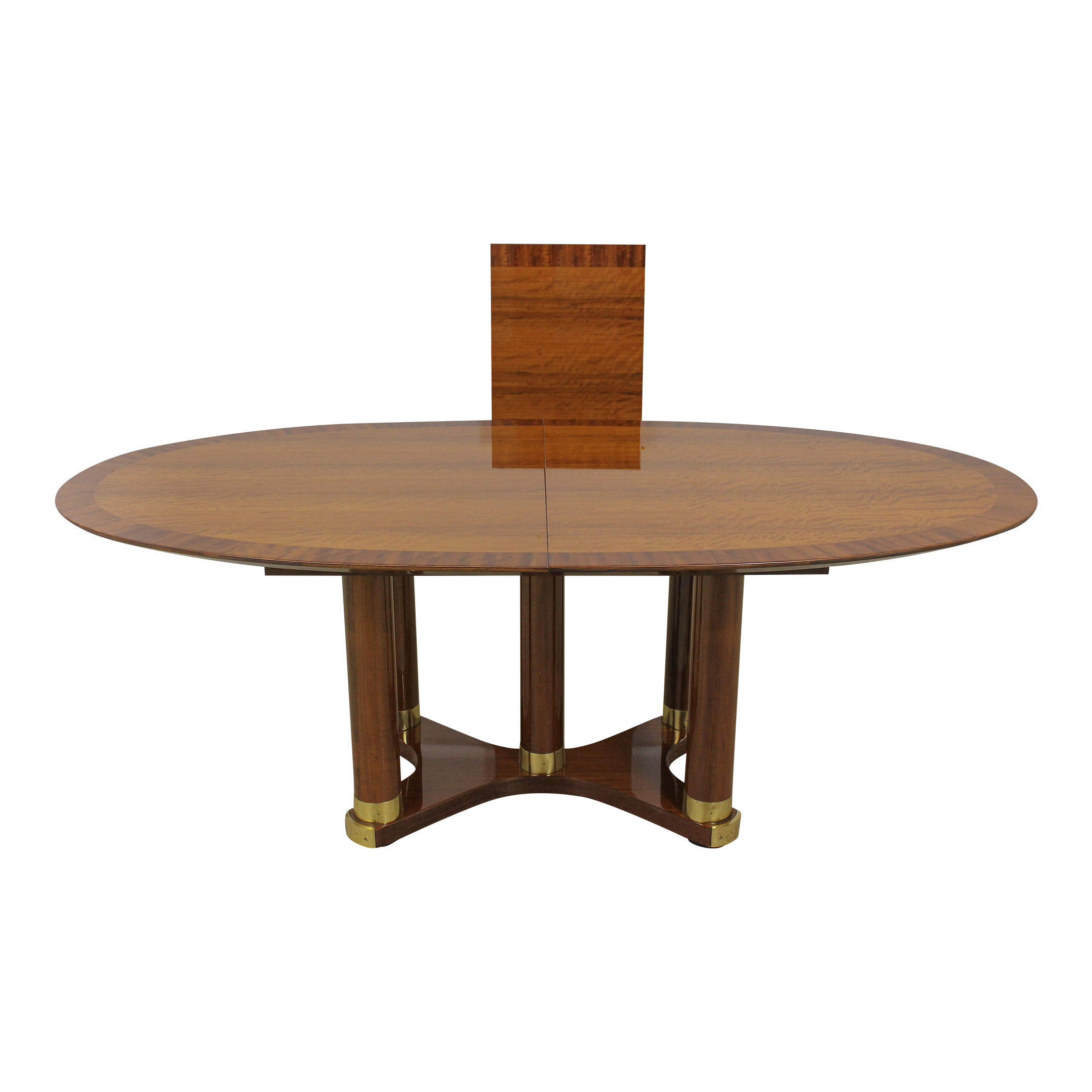 Henredon oval dining table deals