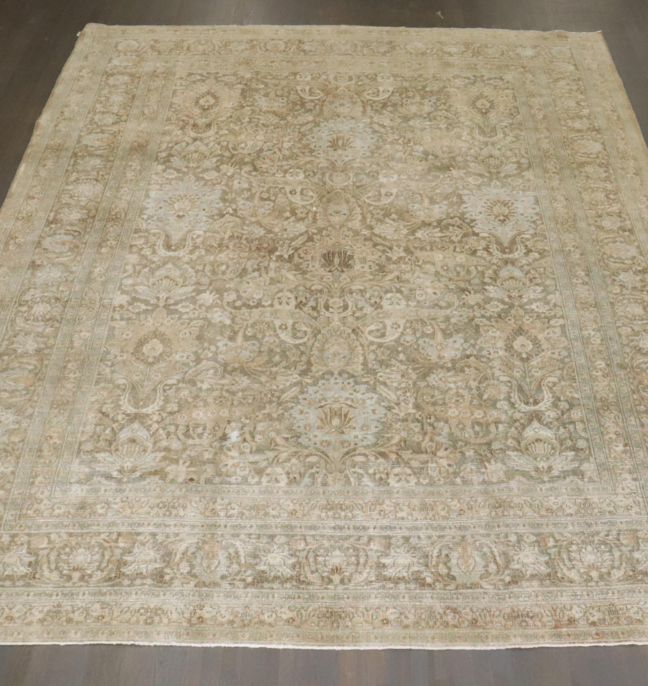 Antique Zabihi Collection Persian Khorassan Rug