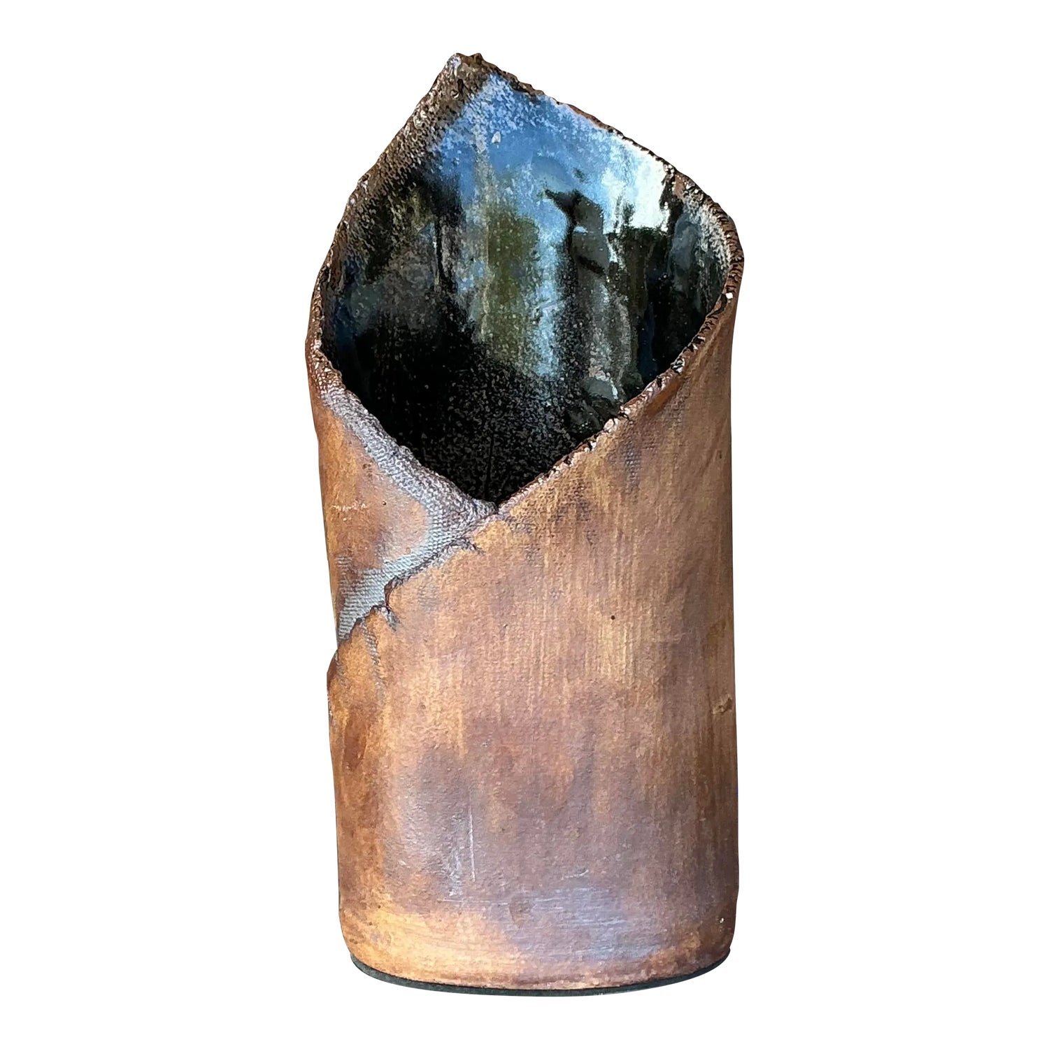 Vintage Boho Studio Pottery Vase