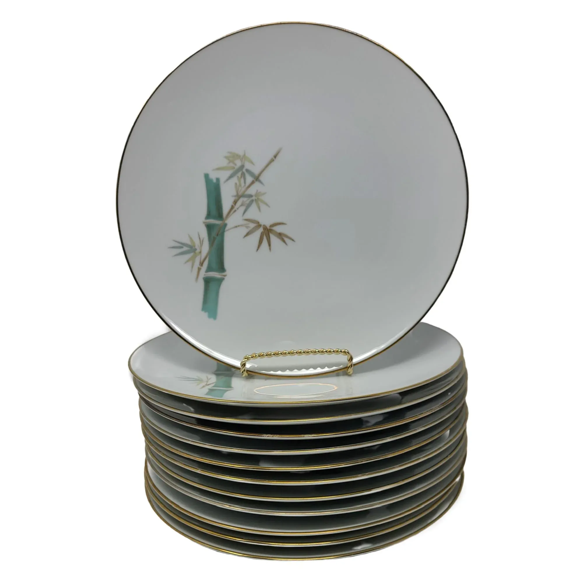 Dinner Plates Noritake China Oriental 6341 Made in Japan 1960s