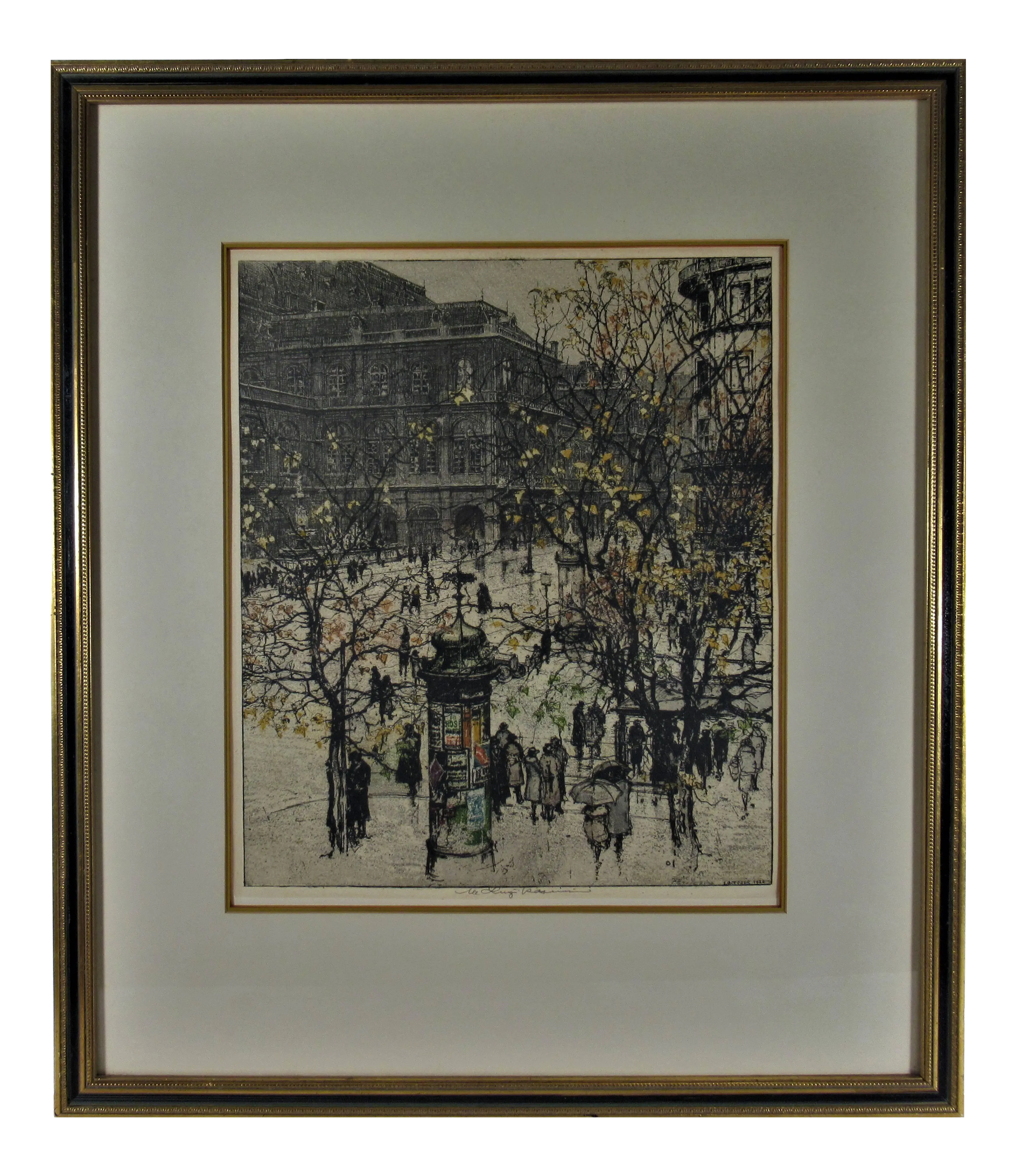 Luigi Kasimir, Vienna Opera House, 1922