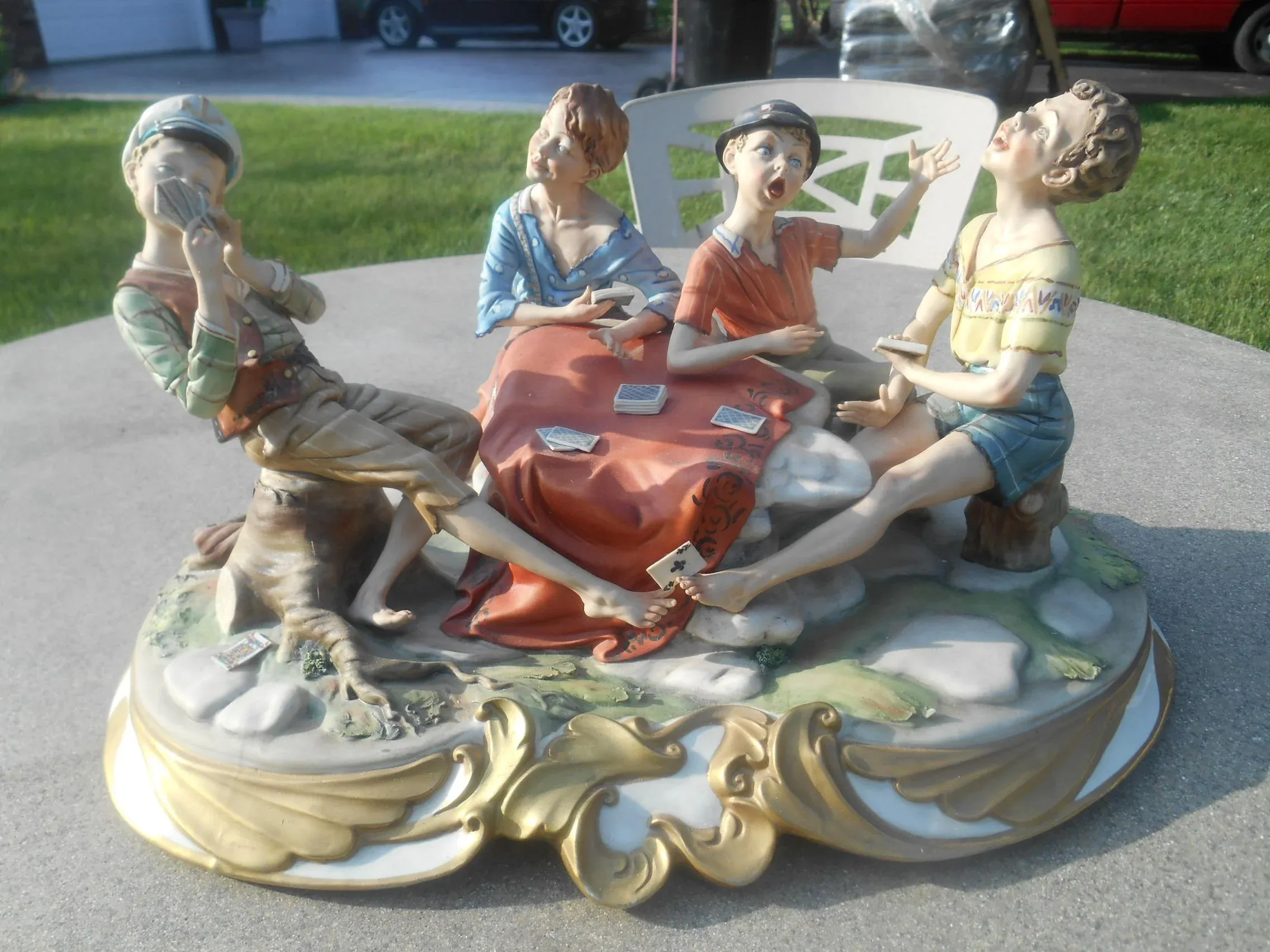 Vintage Italian Capodimonte Porcelain 