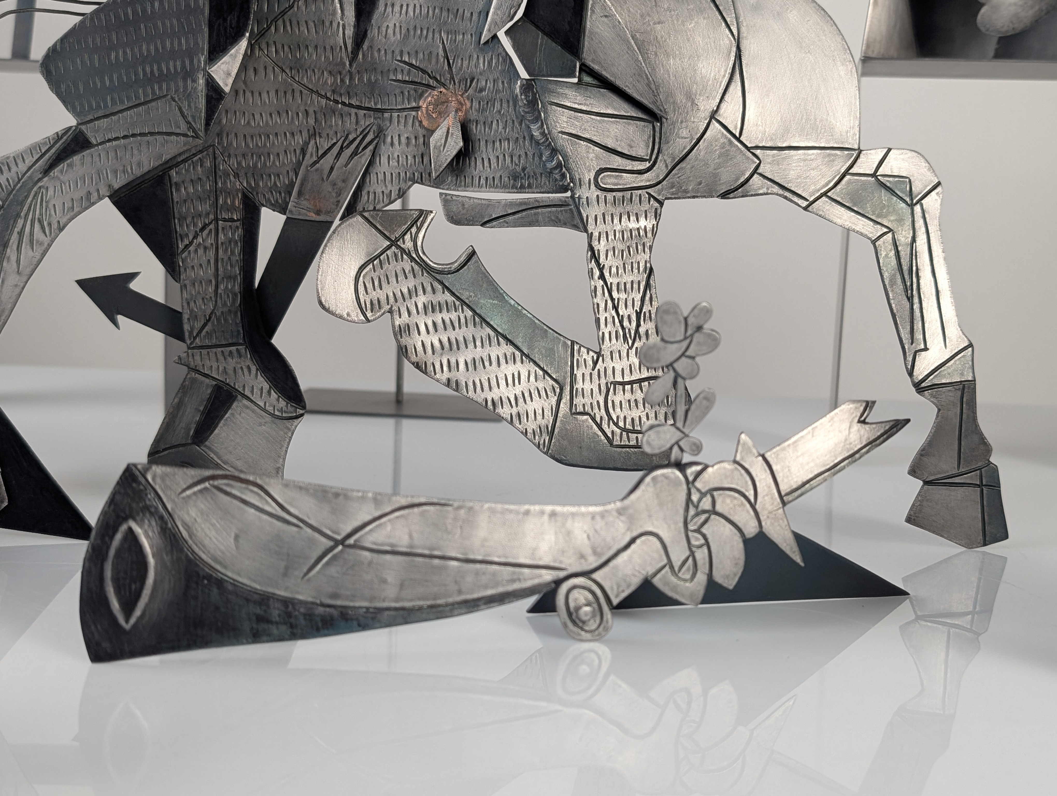 After Picasso, Guernica Sculpture Group, Late 20th Century