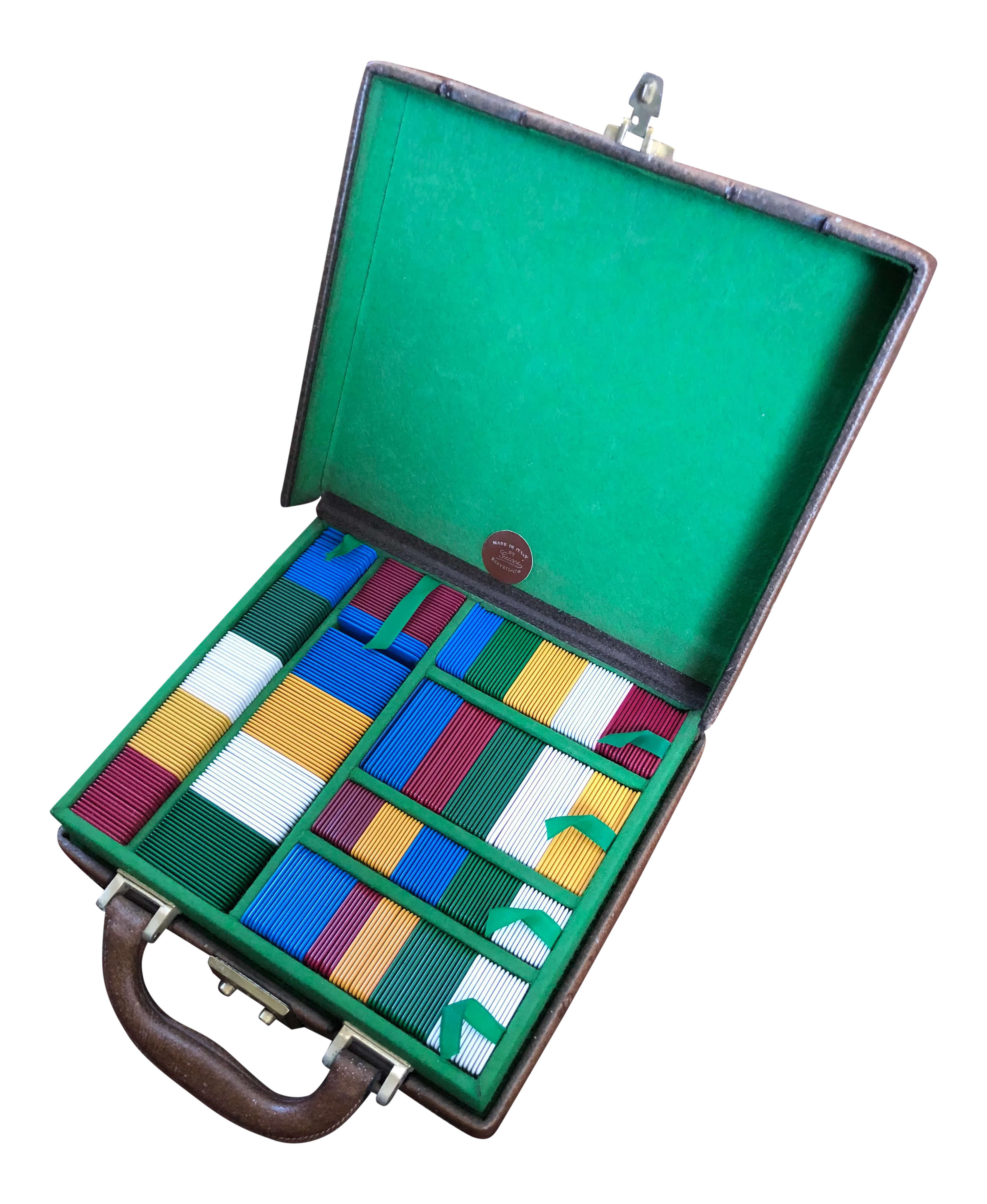Vintage Gucci Travel Gaming Set | Chairish