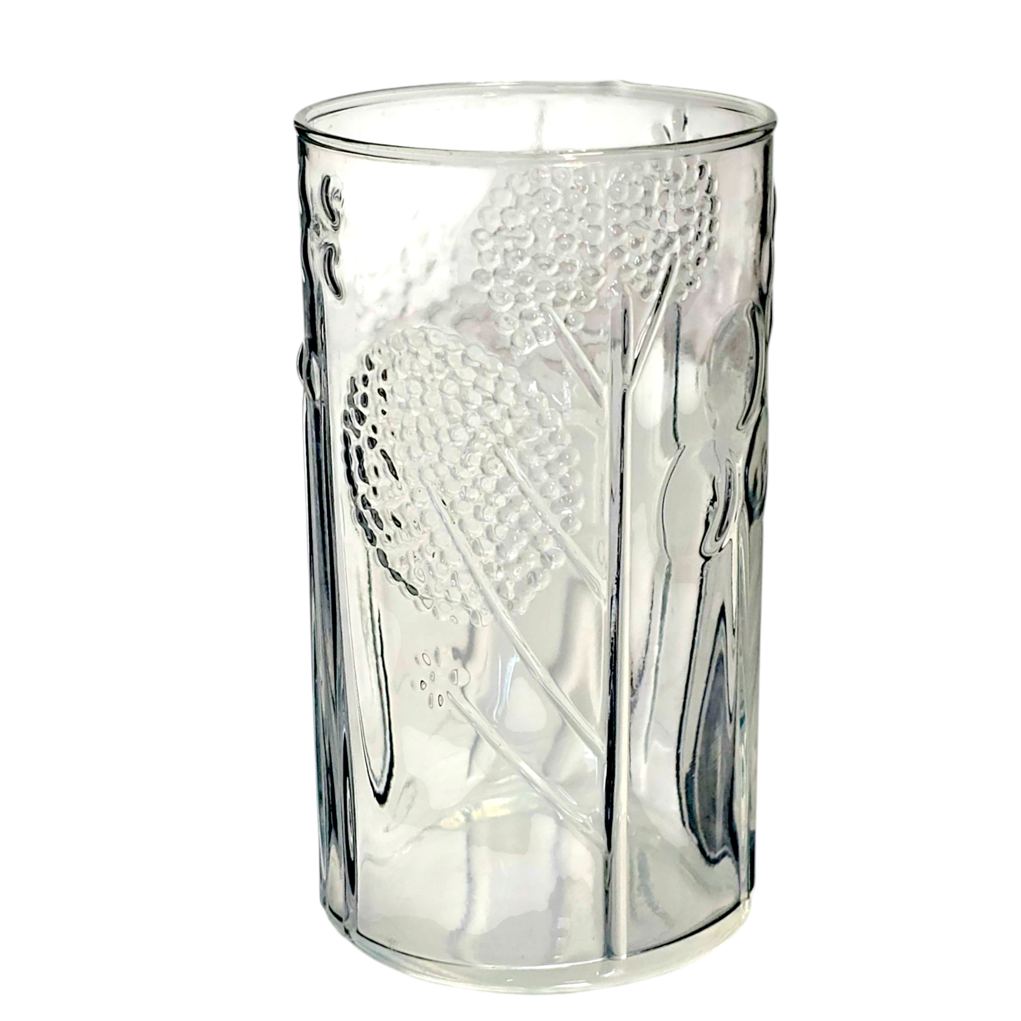 Iittala Finland Oiva Toikka Nuutajärvi Flora Drinking Glass – 5.25