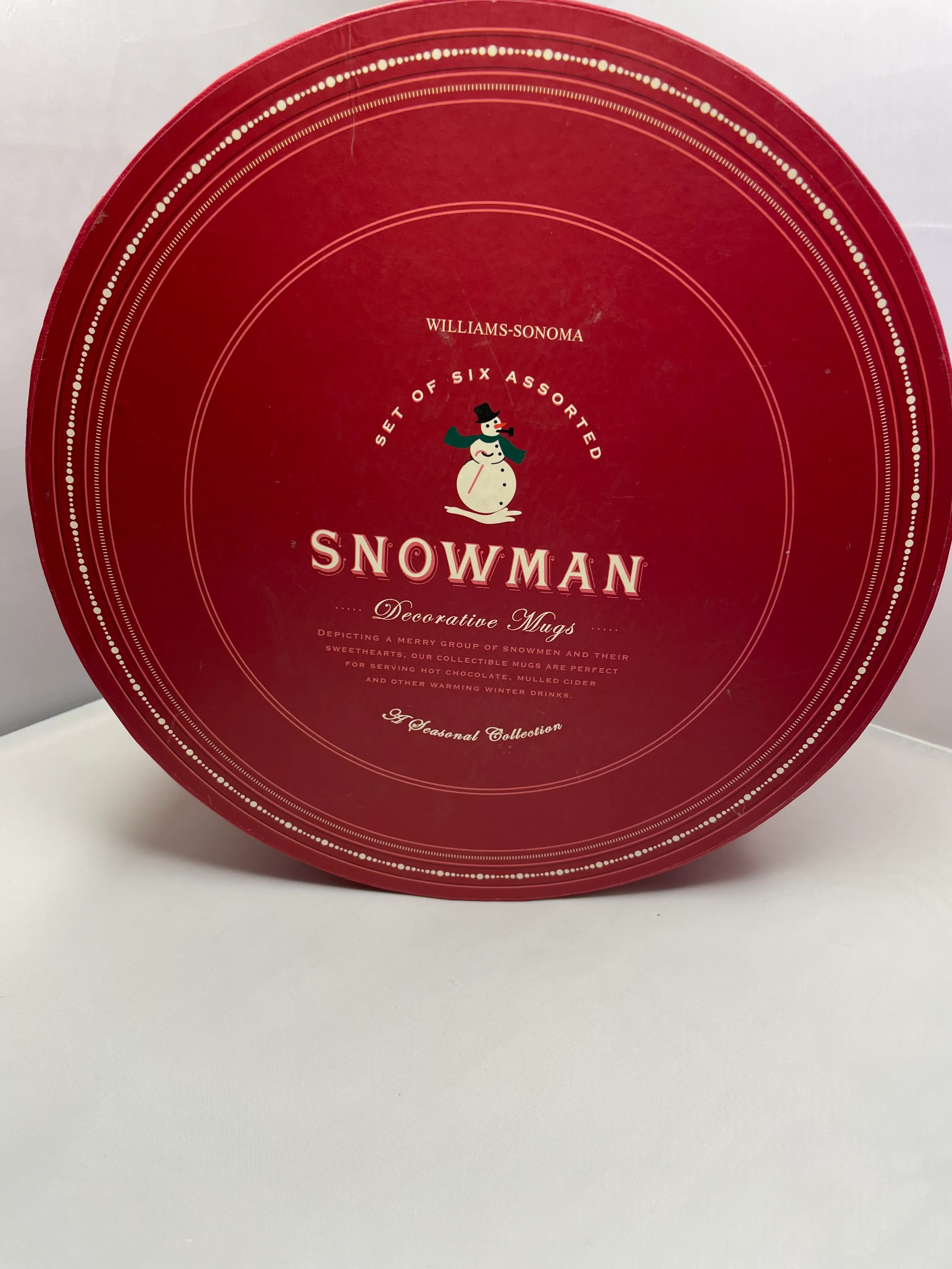 Williams sonoma cheap snowman plates