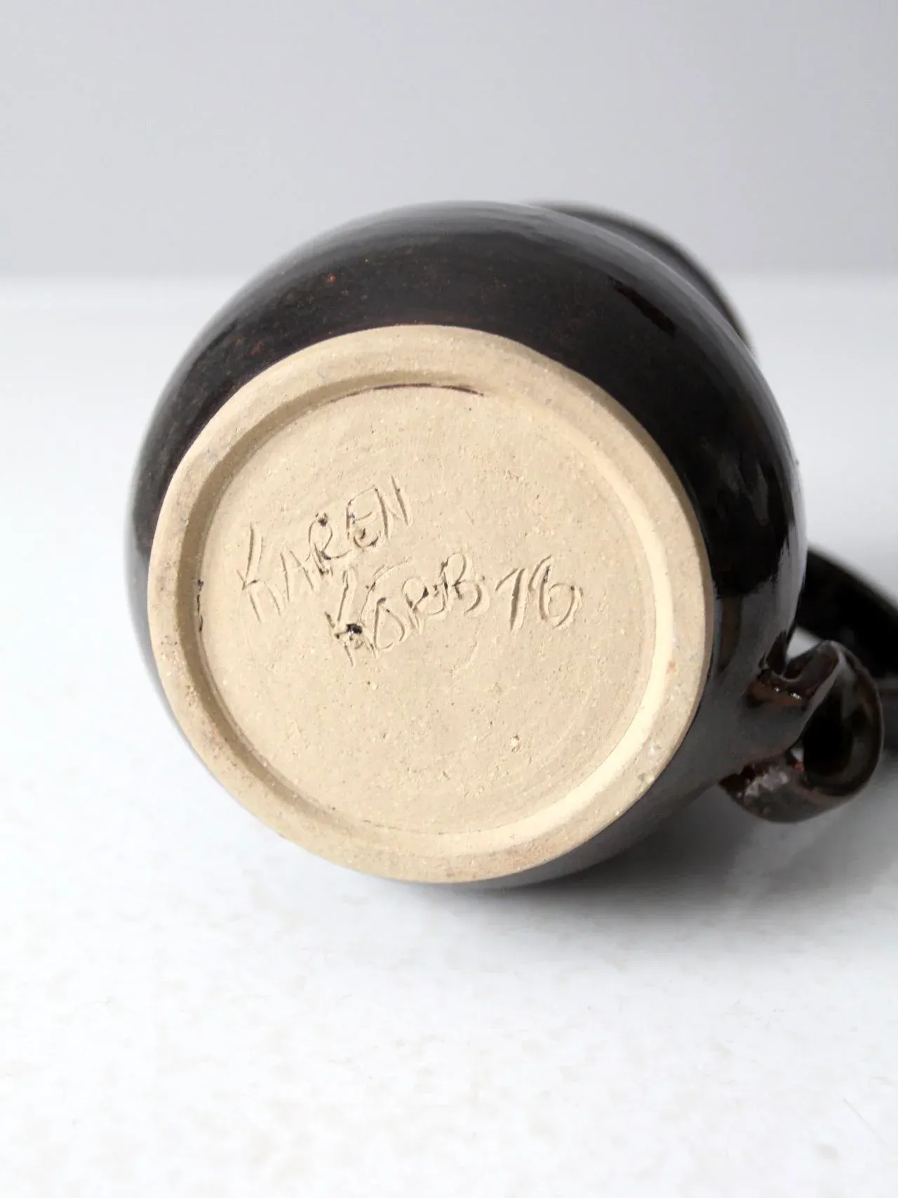 1970s Studio Pottery Pitcher