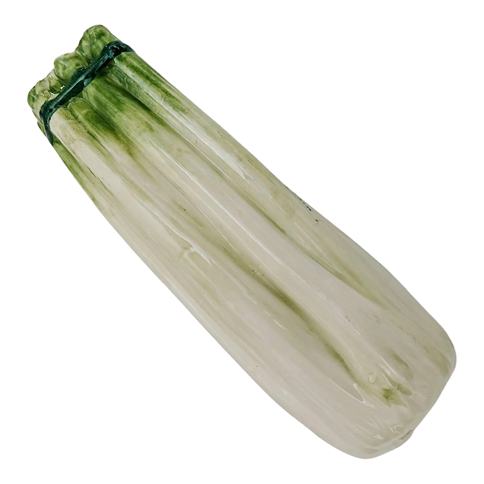 Italian Porcelain Trompe l'Oeil Decorative Celery Stalk Chairish