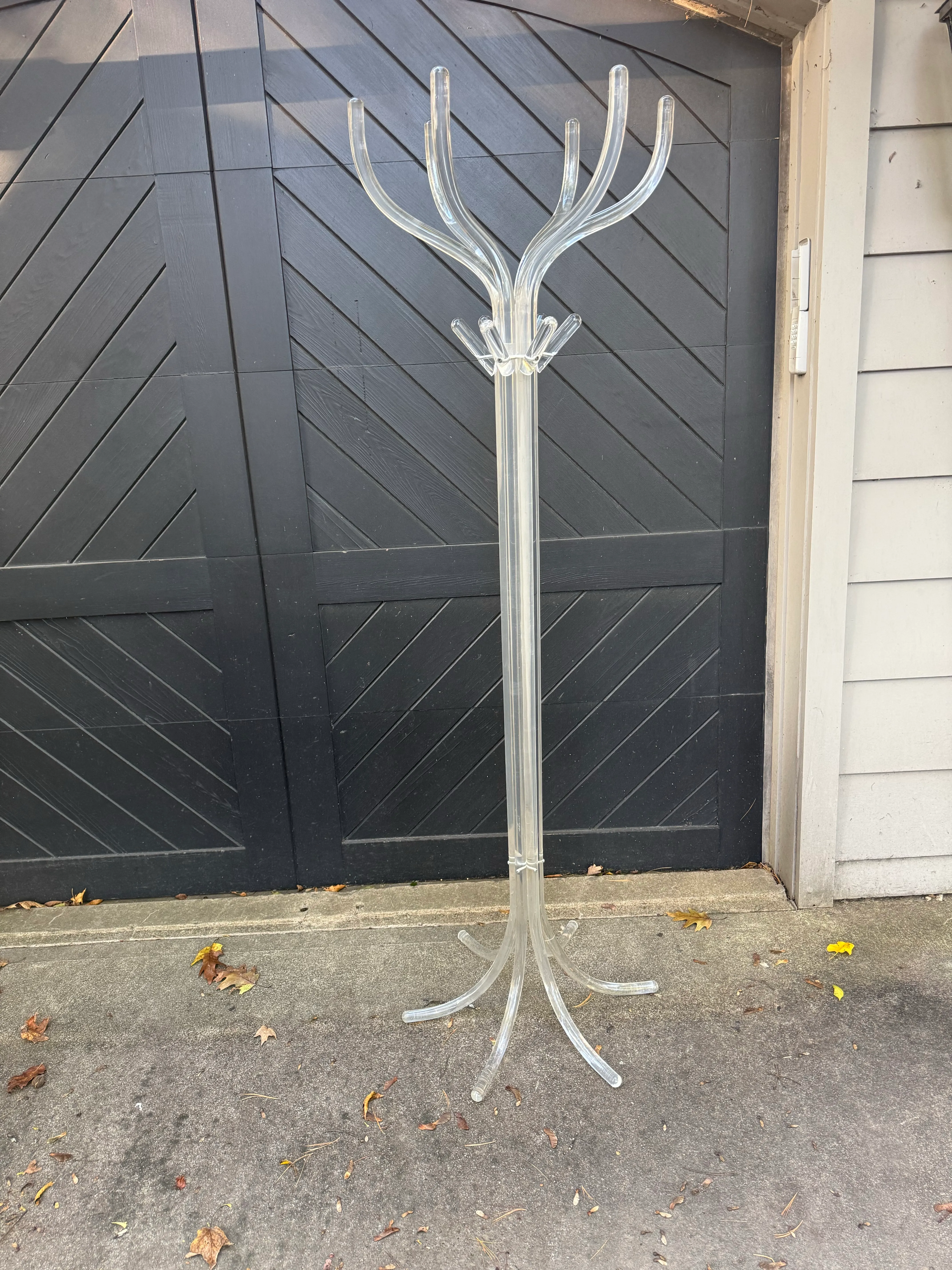 Vintage Lucite Coat Rack