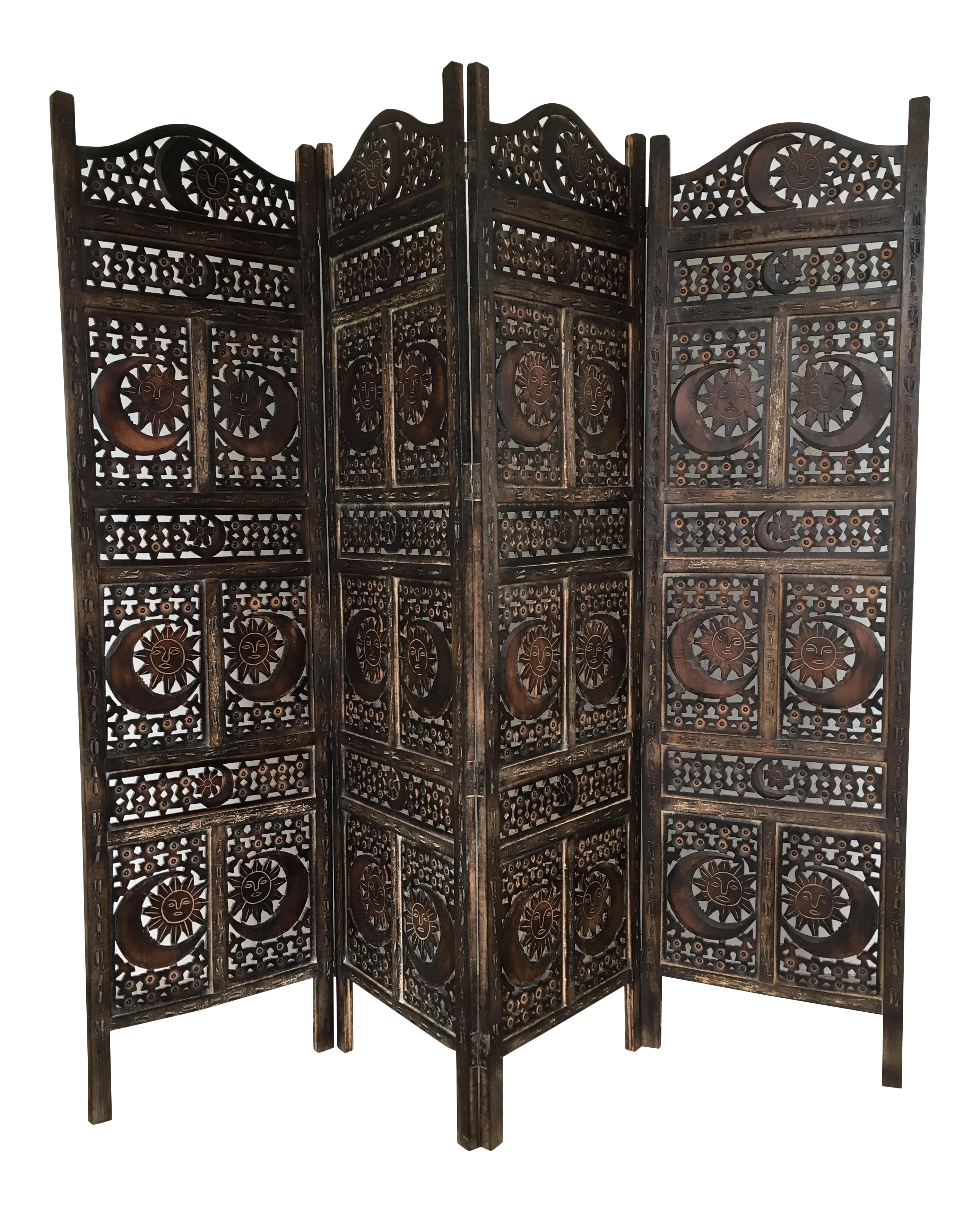 Moroccan Style Moon Room Divider | Chairish