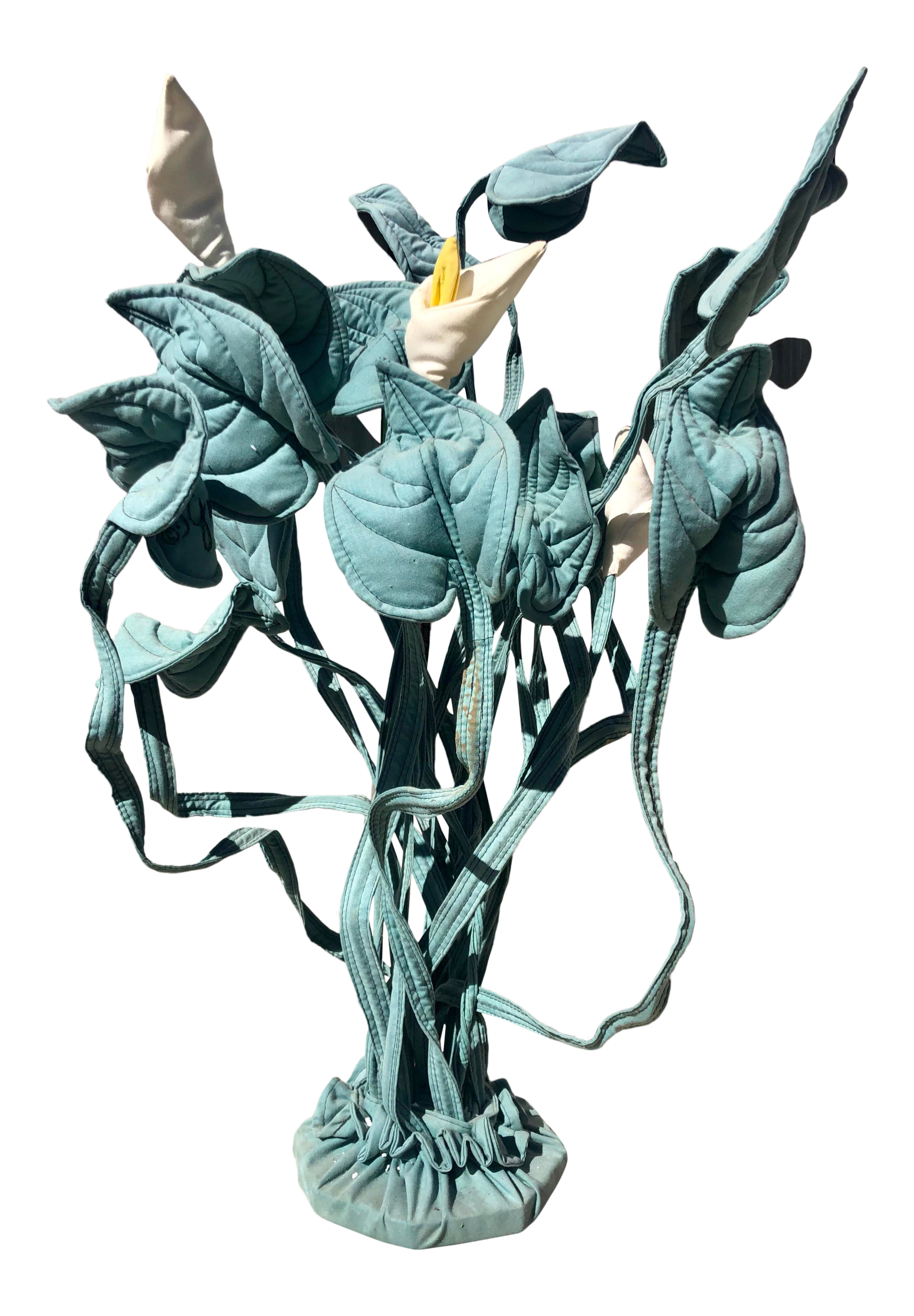 1970s Oversized Soft Sculpture Floral Arrangement Chairish