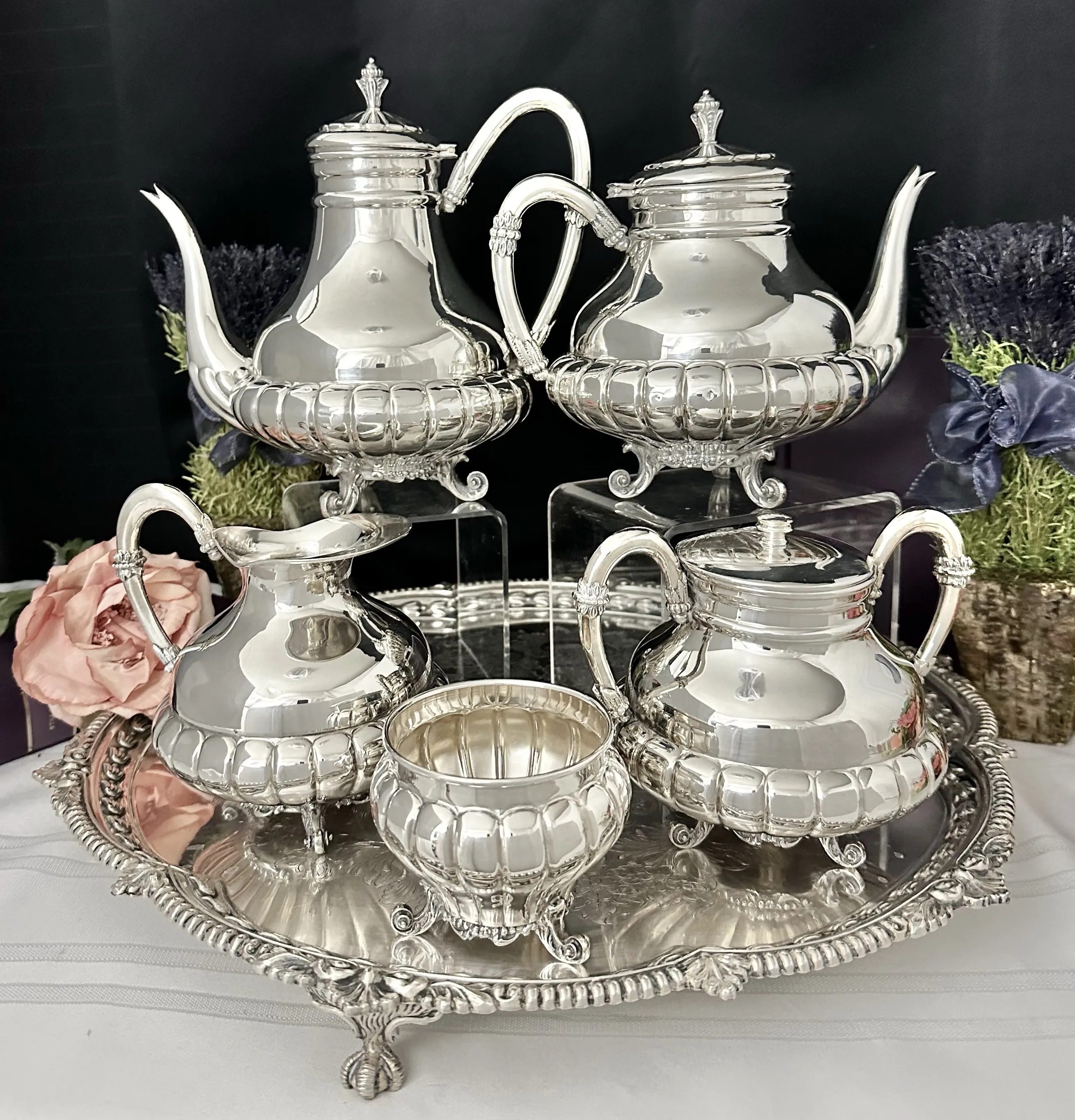 その他 Pure silver set. 20th century vintage Pure silver set. 20th century vintage