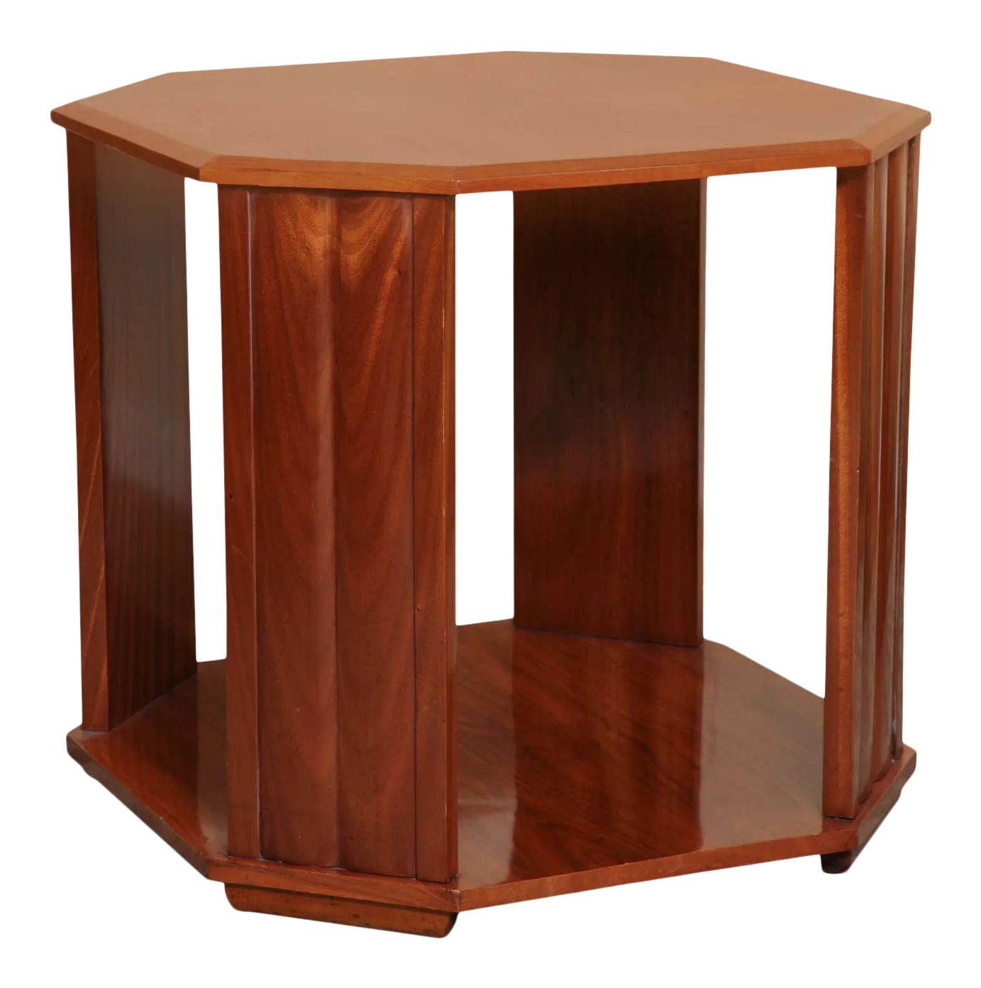 Art Deco Walnut Side Table Chairish