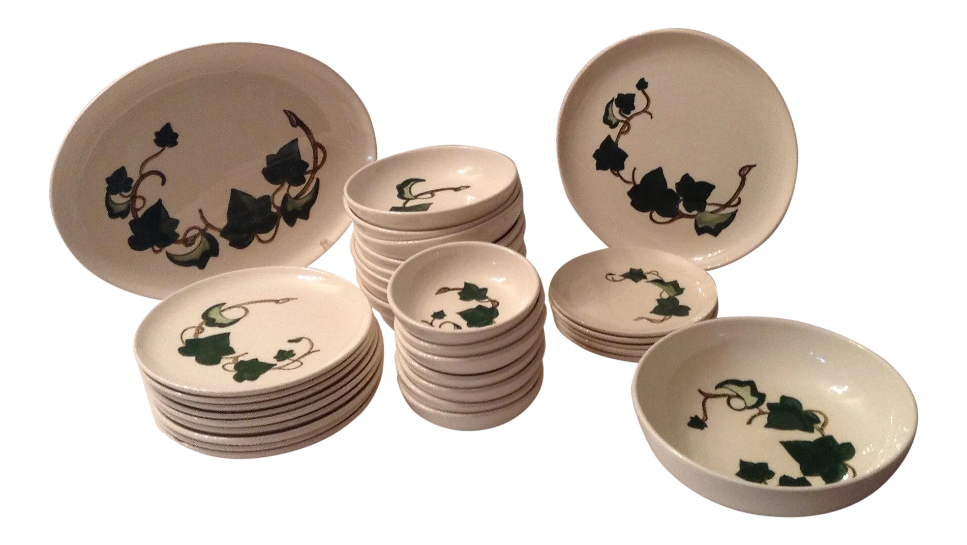 P.B.C. Central Valley Livin' 入手困難レア皿盤！ MCM California Pottery Vintage Divided Dish, Wooden Handle ~ Mid