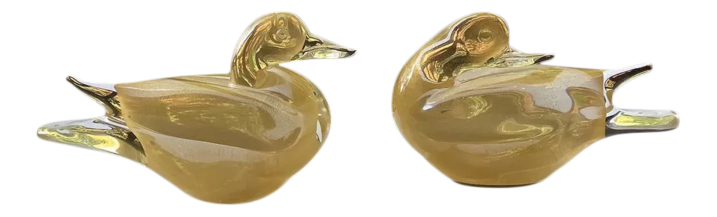 最安値】HUMAN MADE DUCK PAIR GLASS FIGURINE（Human Made
