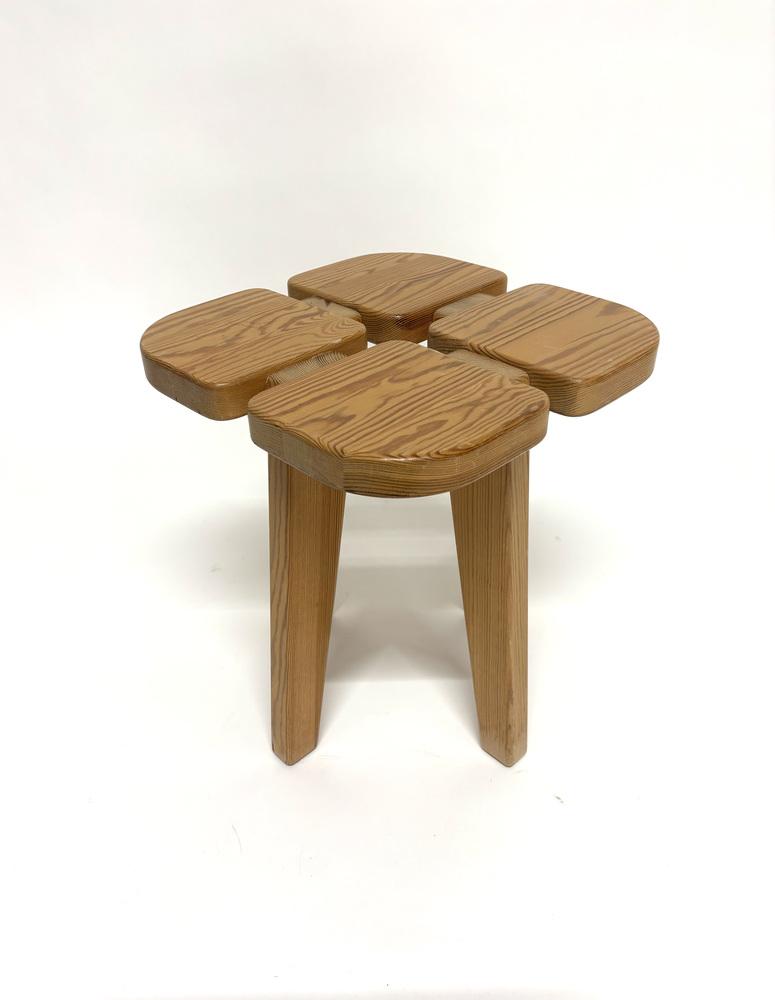 Apila Pine Stool by Lisa Johansson-Pape, 1970s
