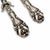 Metal English Baroque Carving Knives in Silver from Wallace, Set of 2 For Sale - Image 7 of 9