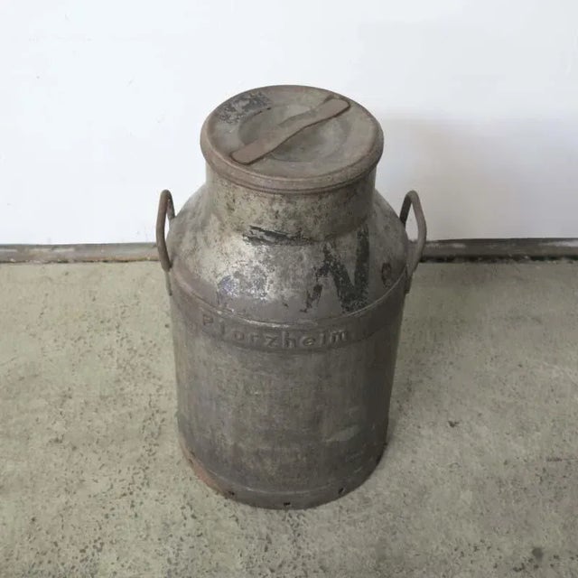 Silver Milk Canister from Milcherzeugung Pforzheim, 1950s For Sale - Image 8 of 9