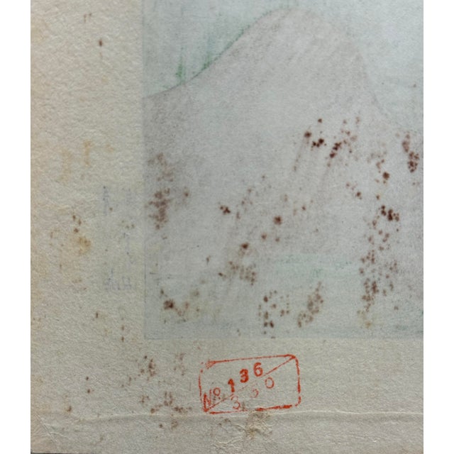 'Jeune Fille De Polowat', Paul Jacoulet, 1948, Tokyo, Garbo, Queen Elizabeth Ii, Kyoto, Woodblock For Sale - Image 10 of 11