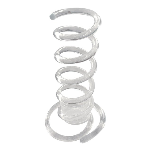 Dorothy Thorpe Lucite Umbrella Stand For Sale