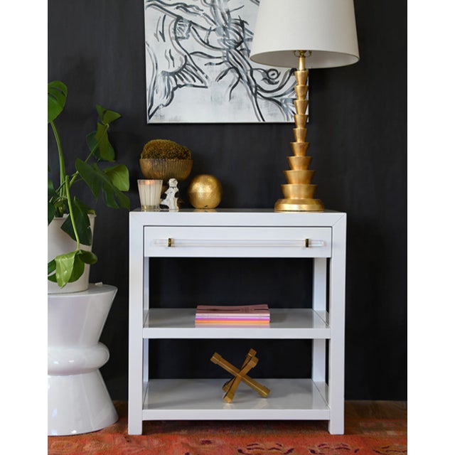 New special order item. Not vintage. Old world charm meets our modern lifestyle. Featuring our signature white lacquer...