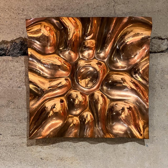 1964 Ellamarie and Jackson Woolley Copper Sculpture Modernist Art Mid-Century For Sale In San Diego - Image 6 of 13