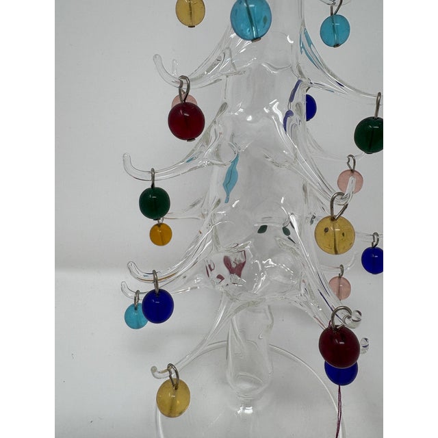 Traditional Murano Glass Christmas Tree For Sale - Image 3 of 5