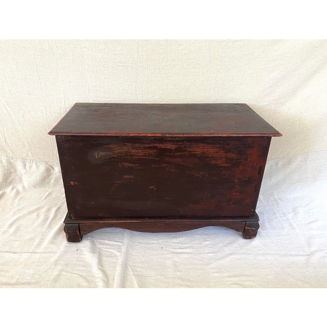 Black Mid 19th C. Straits Chinese Chest of Drawers For Sale - Image 8 of 9