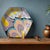 Contemporary Bramwell Decorative Porcelain Plate with Stand For Sale - Image 3 of 11