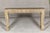 Mughal Style Painted Console Table with Foliage Carved Apron and Legs For Sale In New York - Image 6 of 12