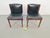 Black Vintage Chairs by Tito Agnoli for La Linéa, Italy, 1960, Set of 2 For Sale - Image 8 of 10