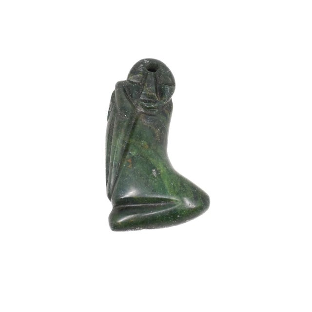 African Early 20th Century Shona Stone Verdite Angel Figure Sculpture Mzimba Collection For Sale - Image 3 of 6