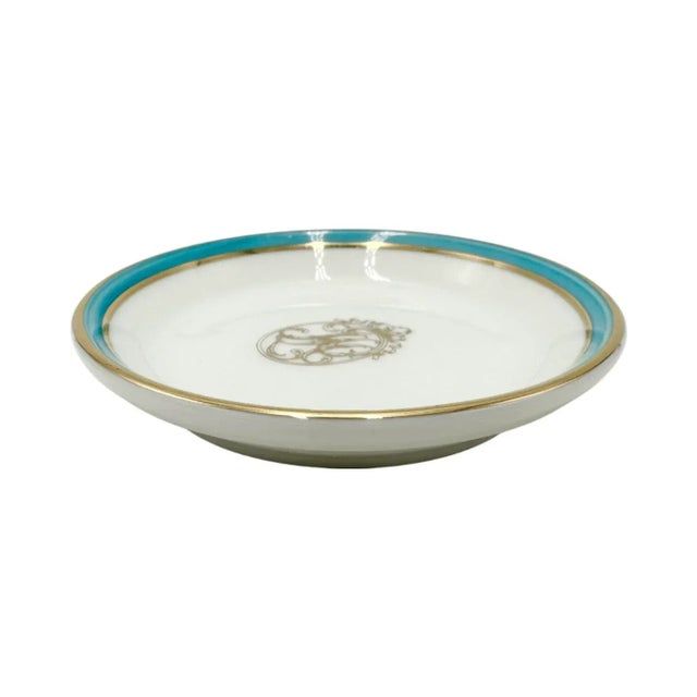 Vintage Hotel Plaza Athenee New York City Nyc Ashtray Dish For Sale - Image 10 of 12