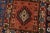 Yalameh Rug 4'10'' X 6'8'' Green Wool Vintage Tribal Hand-Knotted Carpet For Sale - Image 4 of 13