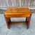 Vintage 1930s or 1940s vanity stool in walnut. Excellent vintage condition. Unmarked other than model# stenciled on...
