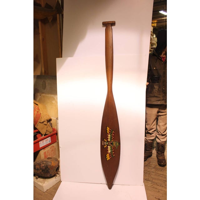 Antique Northwest Native American Style Wood Paddle Chairish