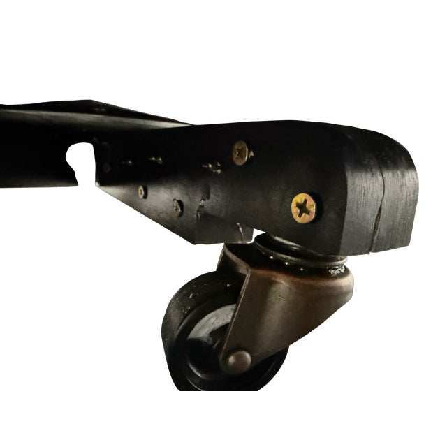 1950s Baker Furniture Co. Barrel Chairs on Caster Wheels - A Pair For Sale - Image 14 of 16