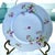 Ceramic Antique French Limoges Pink Floral Embossed Dinner Plates - Set of 4 For Sale - Image 7 of 10